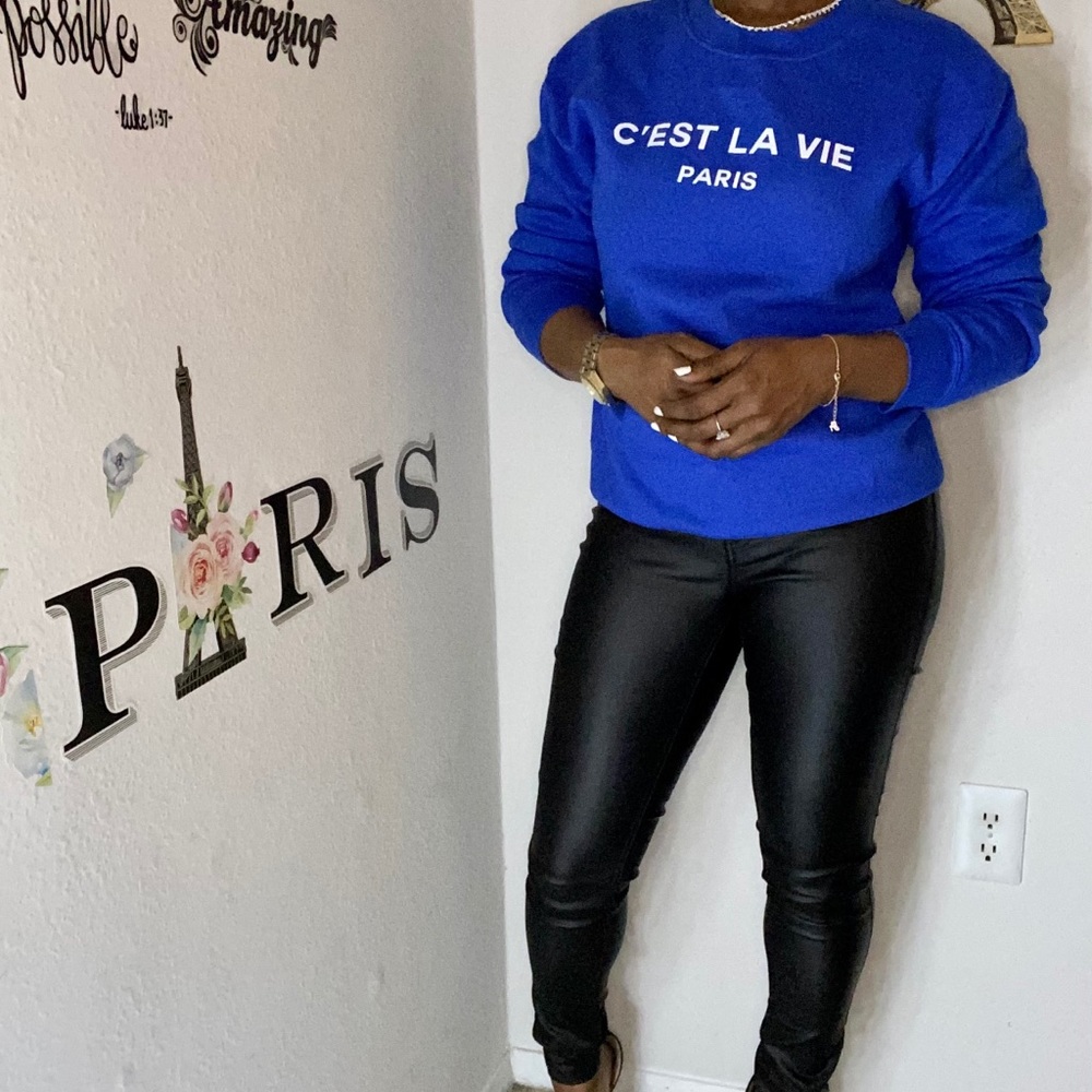 C’est La Vie Sweatshirt